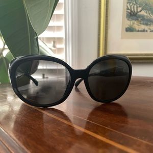 CHANEL Authentic Black Sunglasses
